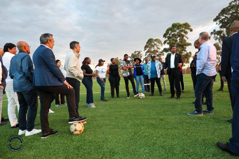 FROM DUMPSITE TO DREAMS: FIFA, COSAFA DELEGATION IMPRESSED BY GEO POMONA TRANSFORMATION